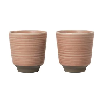 Miko 马克杯150ml 2件装 - 灰粉色 - Broste Copenhagen