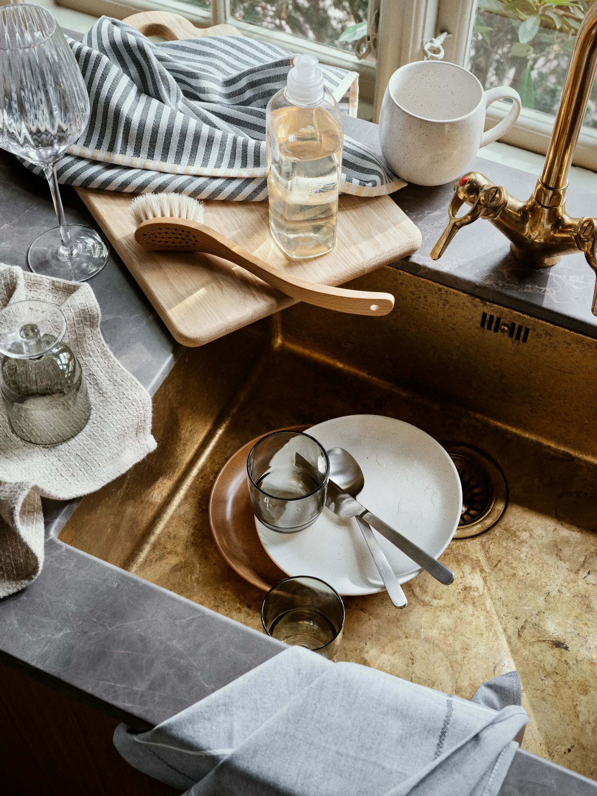 Nordic Bistro 刀叉勺 16件, Mat satin Broste Copenhagen