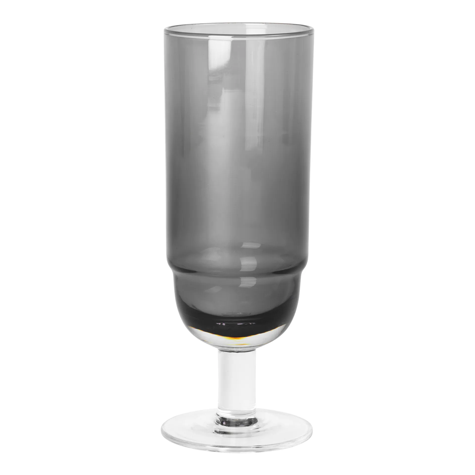 Nordic Bistro 香槟杯200ml, 烟色_透明 Broste Copenhagen