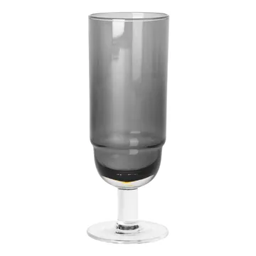 Nordic Bistro 香槟杯200ml - 烟色_透明 - Broste Copenhagen