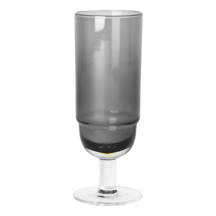 Nordic Bistro 香槟杯200ml - 烟色_透明 - Broste Copenhagen