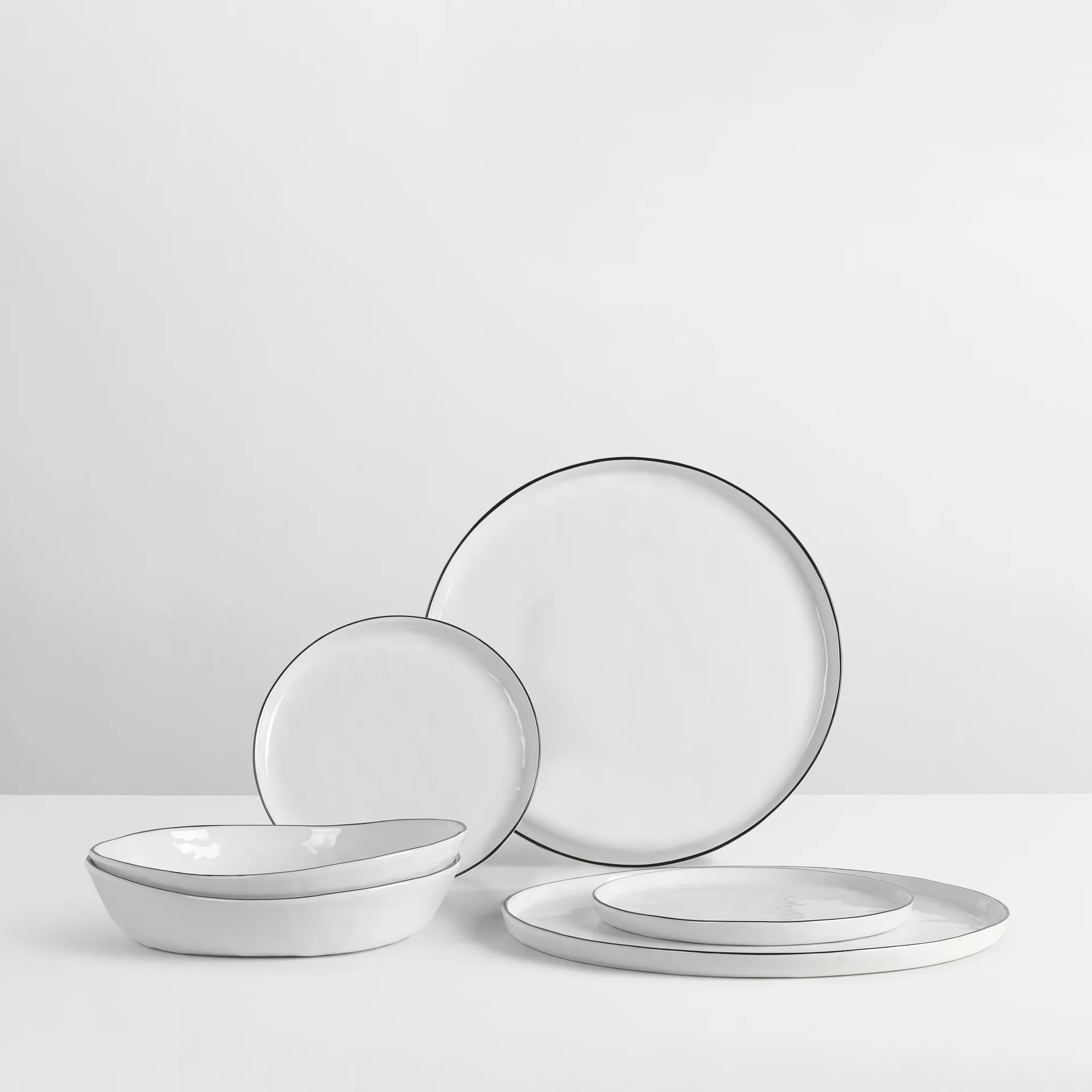 Nordic Salt dinner 套装 for two, 6 pieces Broste Copenhagen