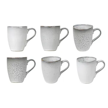 Nordic Sand带柄马克杯 - 10cm - Broste Copenhagen