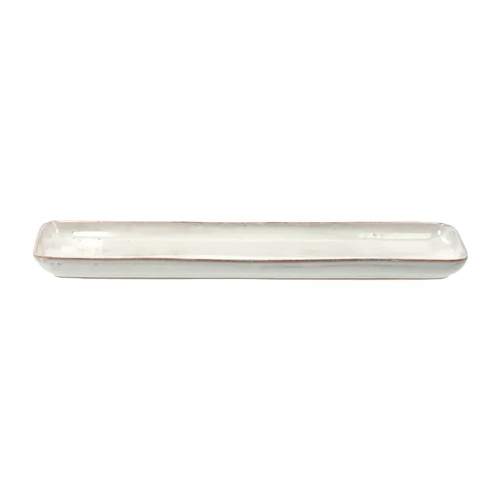 Nordic Sand 长方形盘子 - 12.5x35 cm - Broste Copenhagen