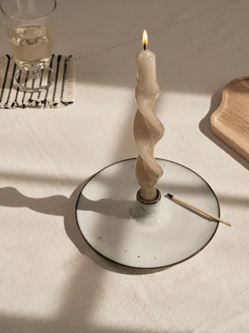 Nordic Sand 烛台 - Ø18cm - Broste Copenhagen