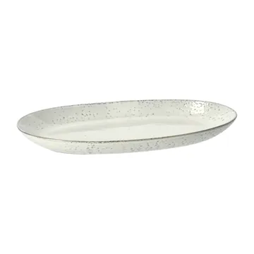 Nordic Sand 椭圆形大餐盘 - 30x17 cm - Broste Copenhagen