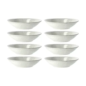 Nordic Sand pastatallrik Ø22,5 cm 8-pack - Broste Copenhagen