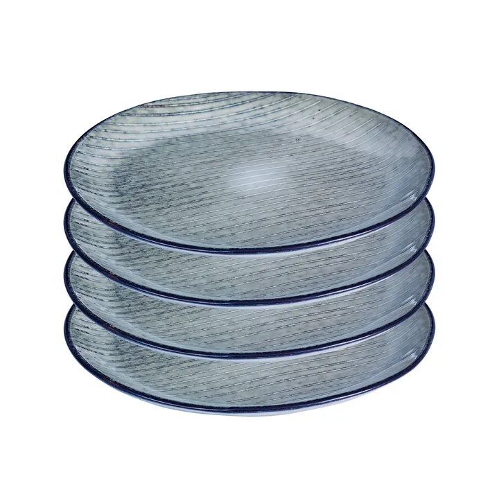 Nordic sea 盘子 四件套装 Ø 20 cm - Broste Copenhagen