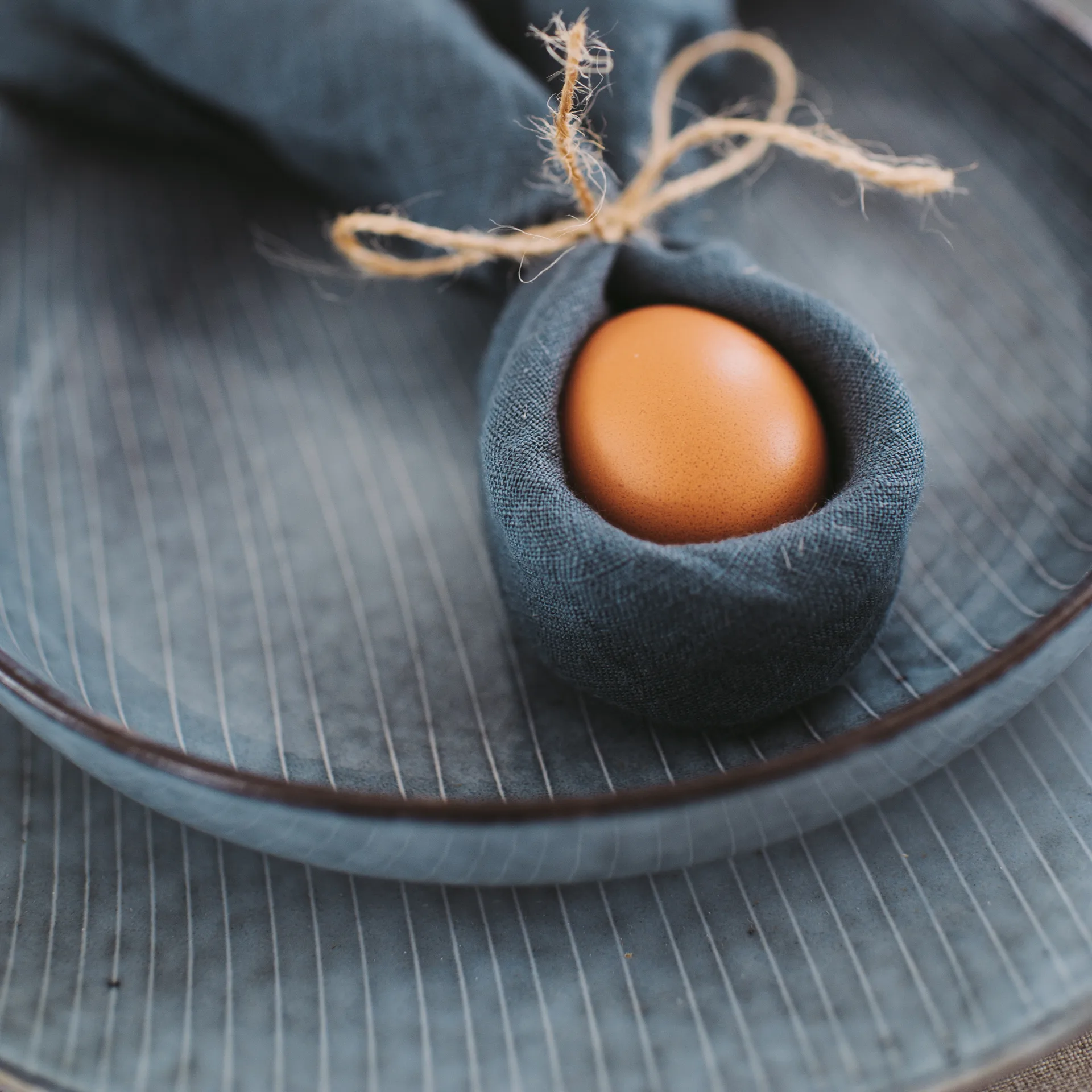 Nordic sea 盘子 四件套装_Ø 26 cm Broste Copenhagen