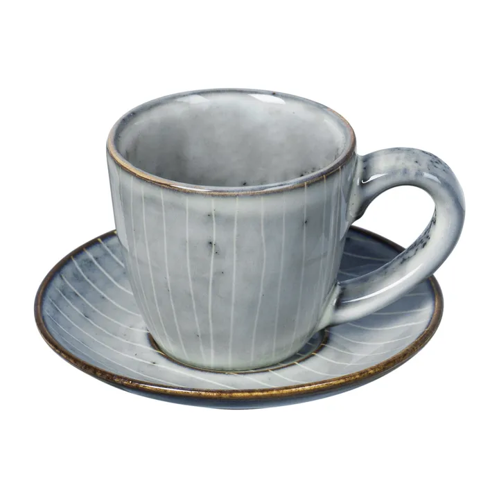 Nordic Sea 浓缩咖啡杯连碟 - 5厘升 - Broste Copenhagen