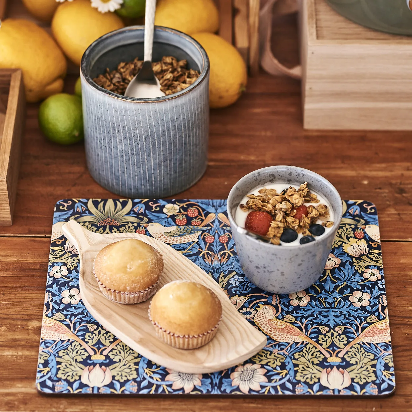 Nordic Sea 罐子 with lid, 12 cm Broste Copenhagen