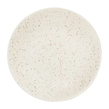 Nordic Vanilla 盘子 Ø15 cm - Cream with grains - Broste Copenhagen