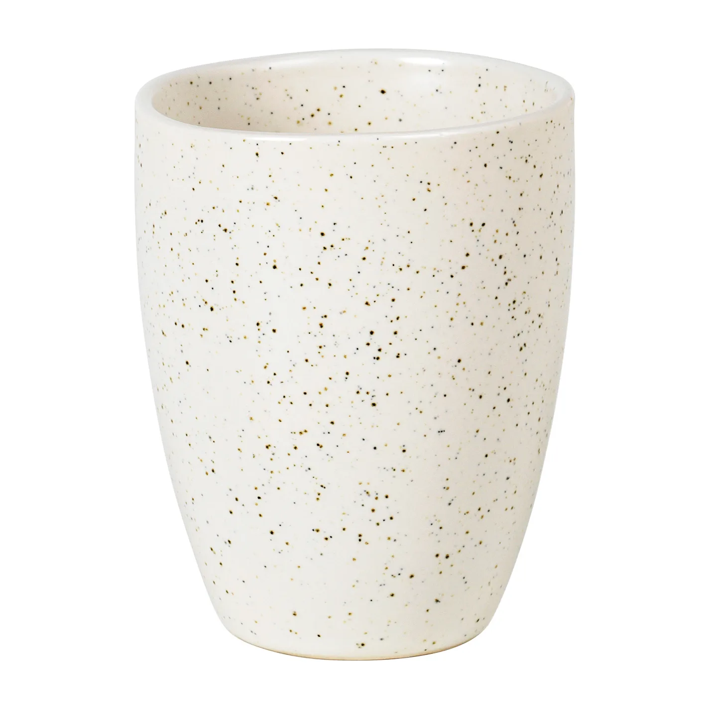 Nordic Vanilla 无柄马克杯250ml, 带颗粒奶油色 Broste Copenhagen