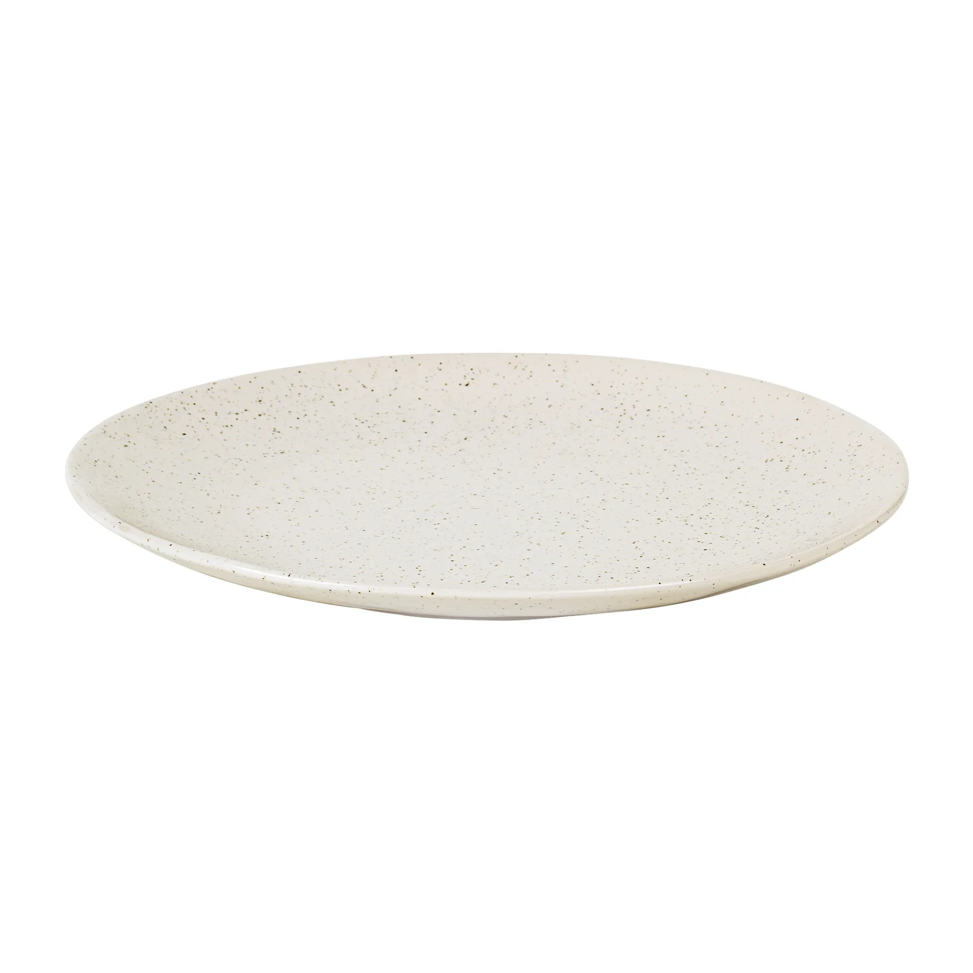 Nordic Vanilla 盘子 Ø26 cm, Cream with grains Broste Copenhagen