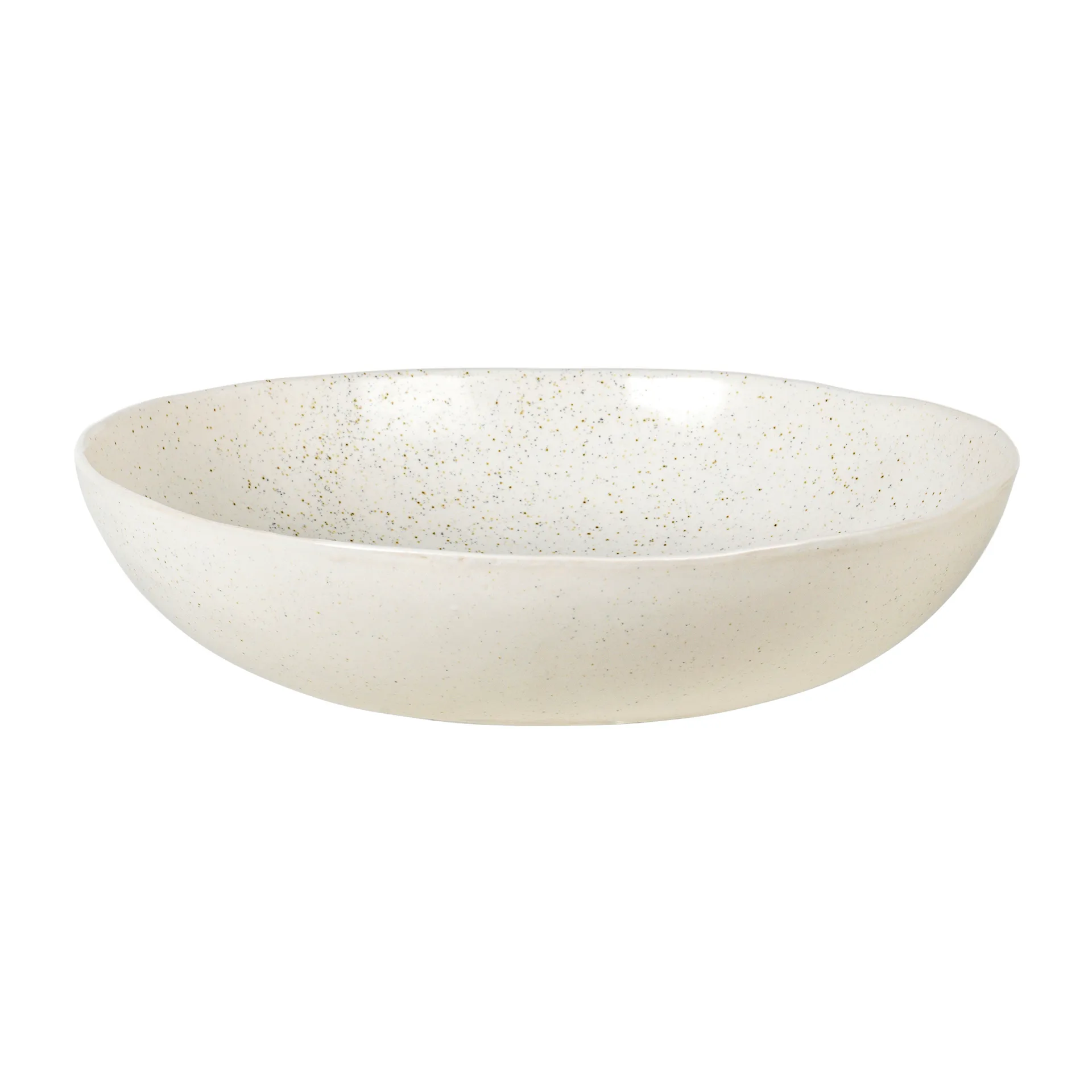 Nordic Vanilla 沙拉碗 Ø34.5 cm, Cream with grains Broste Copenhagen