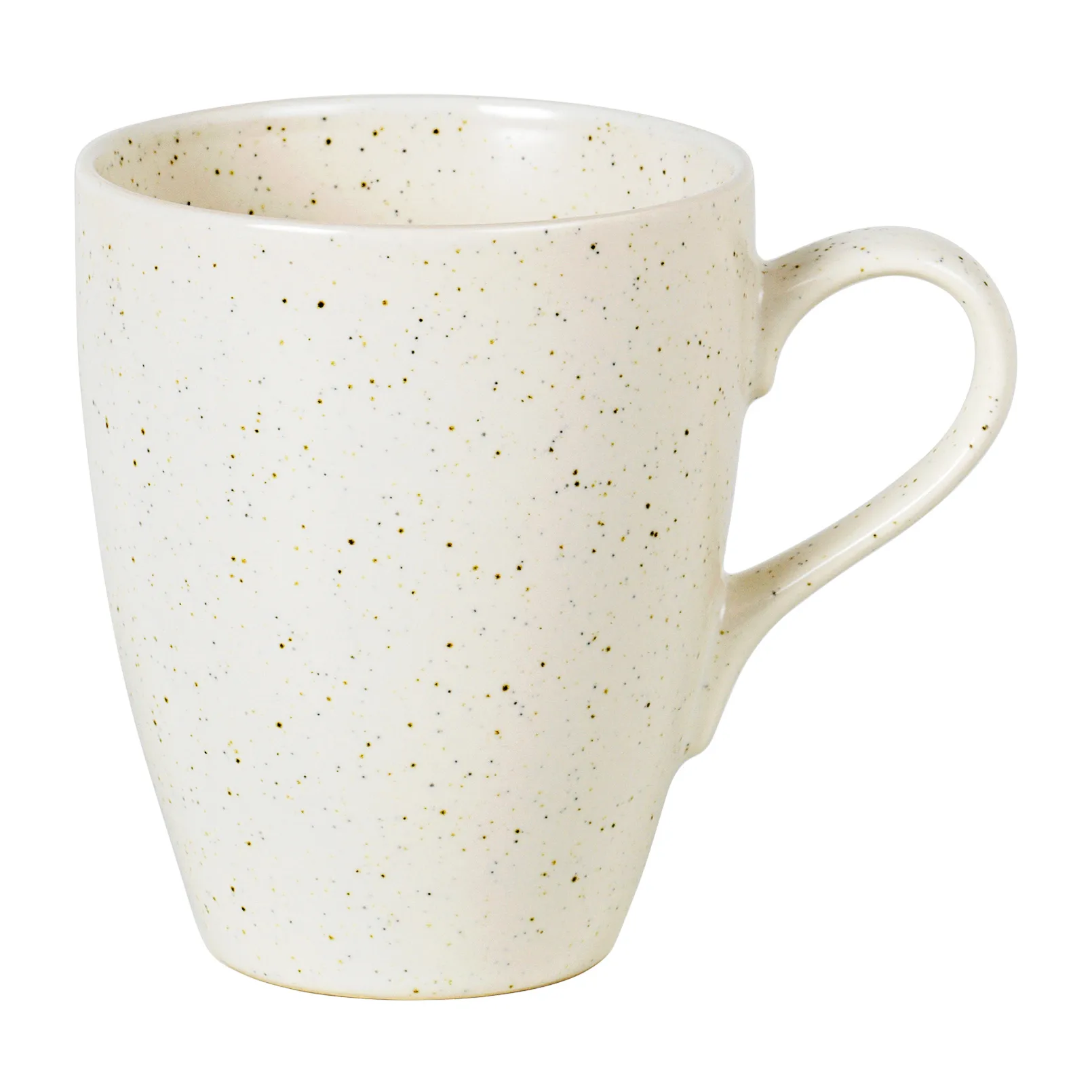 Nordic Vanilla 带柄超大马克杯400ml, 带颗粒奶油色 Broste Copenhagen