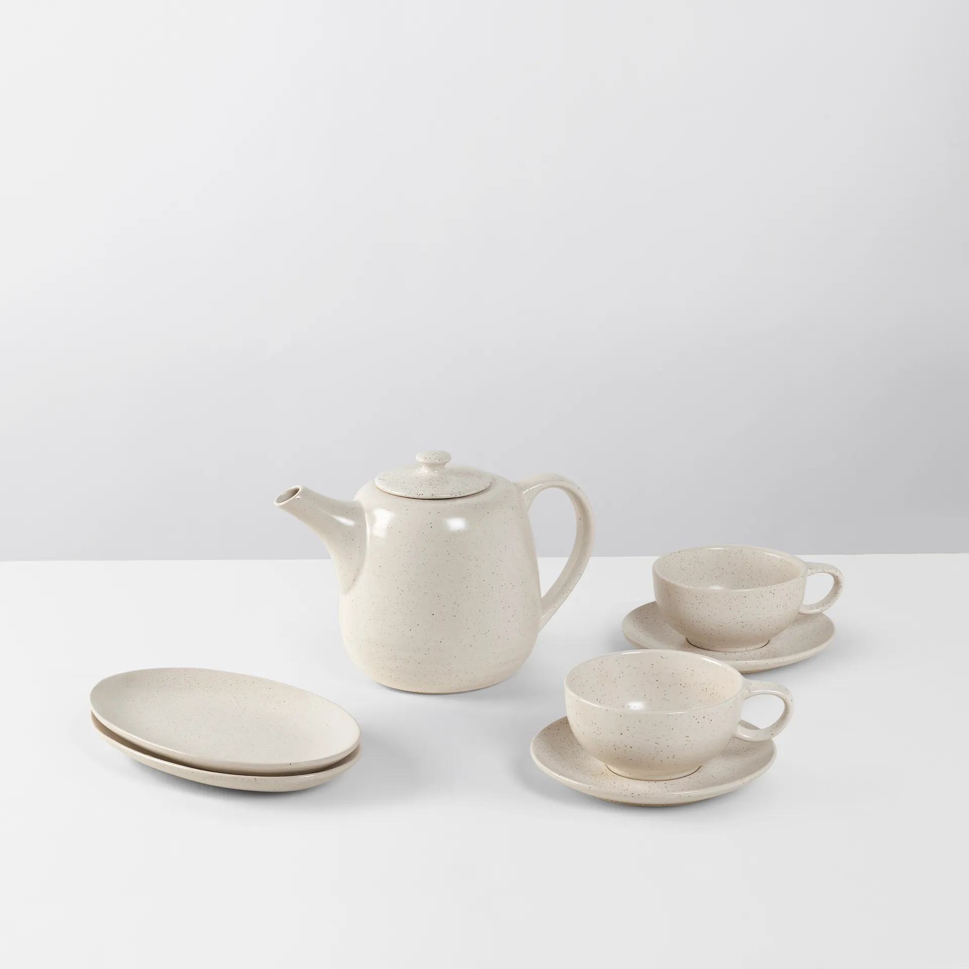 Nordic Vanilla 双人茶具套装, 5件装 Broste Copenhagen