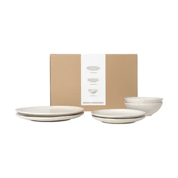 Nordic Vanilla 双人晚餐套装 - 6件装 - Broste Copenhagen