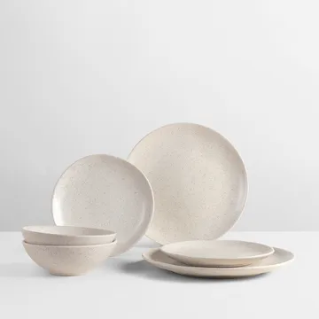 Nordic Vanilla 双人晚餐套装 - 6件装 - Broste Copenhagen