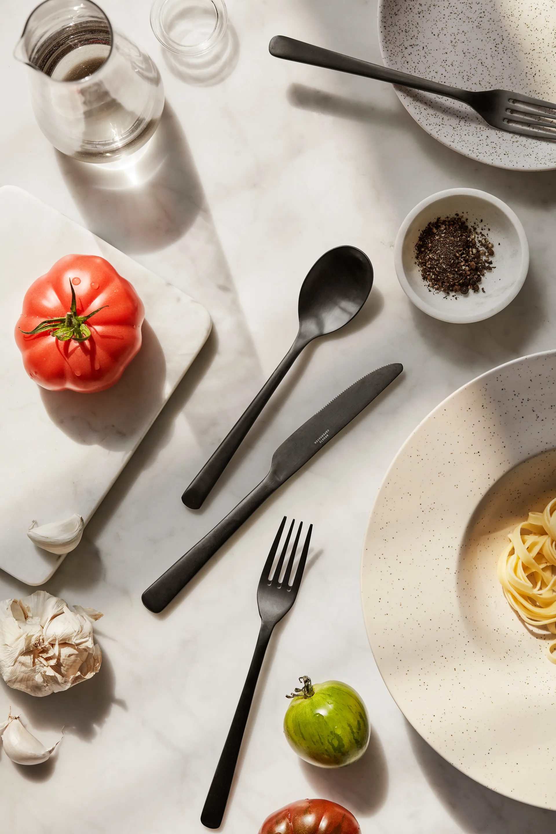 Nordic Vanilla pasta 盘子 Ø29 cm, Cream Broste Copenhagen