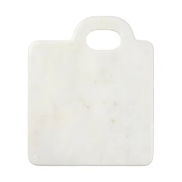 Olina 砧板 26x30cm - 白色大理石 - Broste Copenhagen