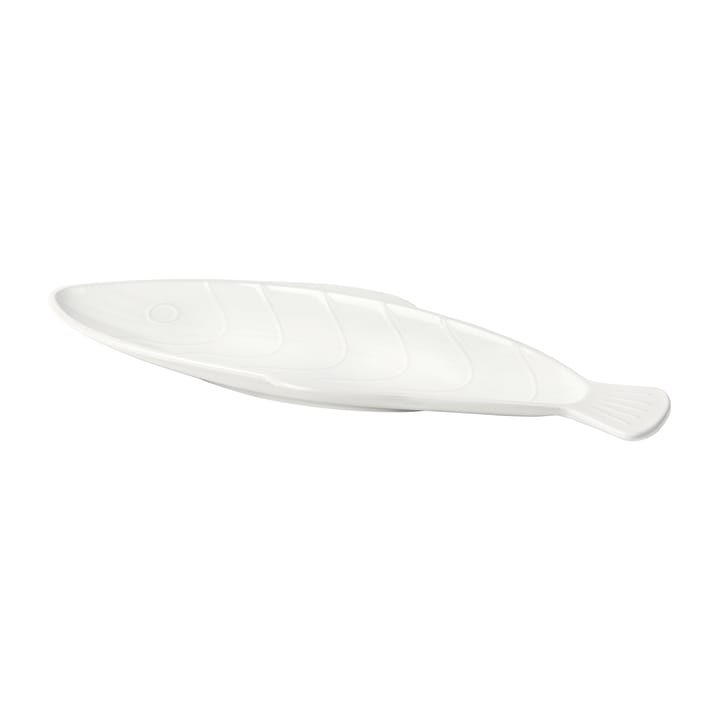 Pesce 碟子 17.6x41.4 cm, Transparent white Broste Copenhagen