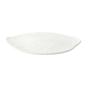 Pesce 碟子 30x34.6cm - 透明白 - Broste Copenhagen
