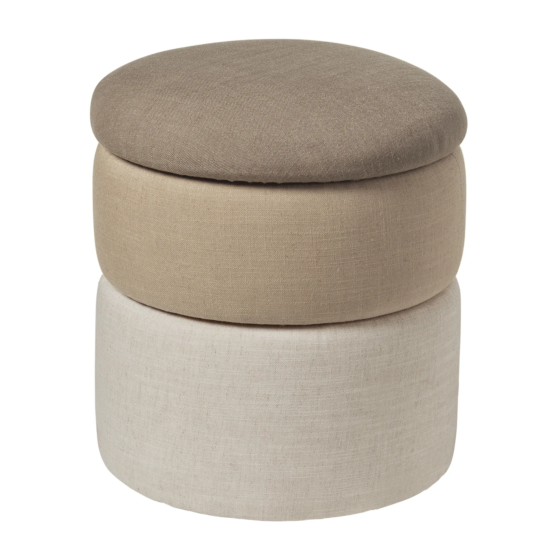 Pond pouffe 42 cm, Beige shades Broste Copenhagen