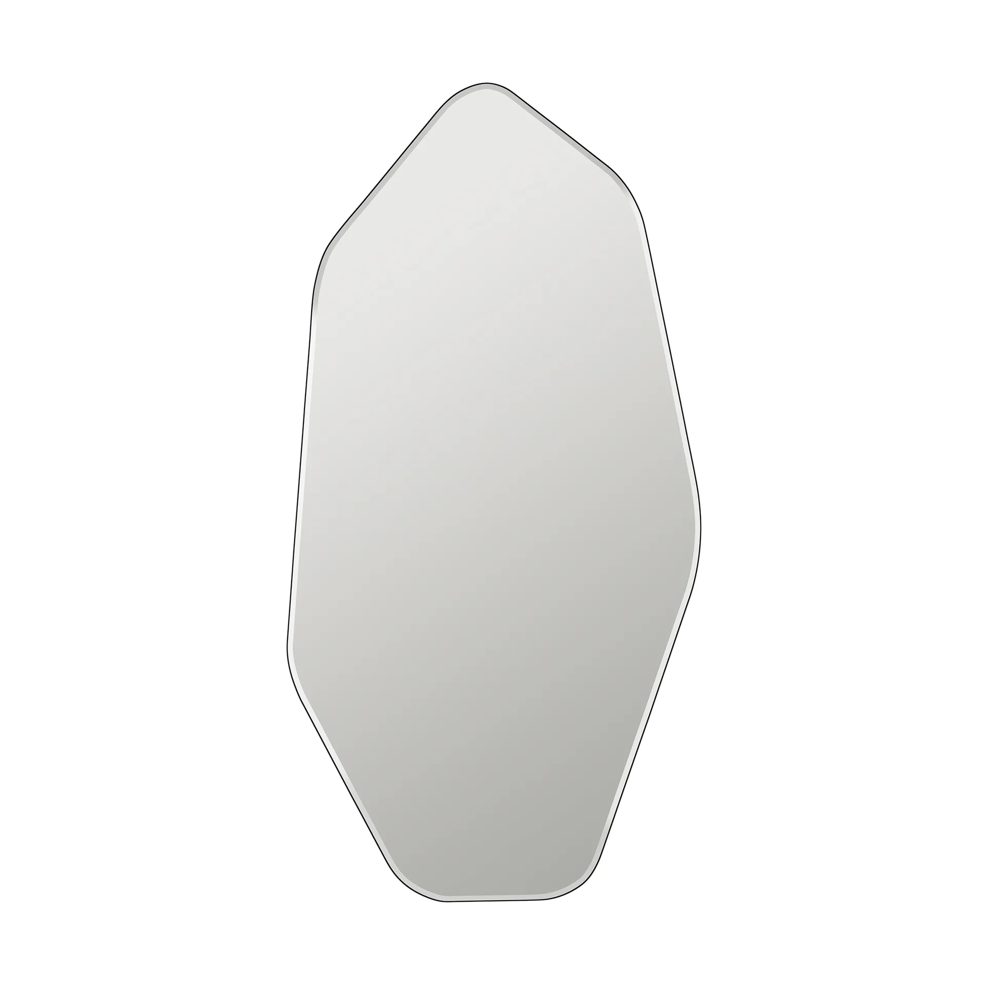 Ruby 墙面镜 120x60 cm, 透明-黑色 Broste Copenhagen