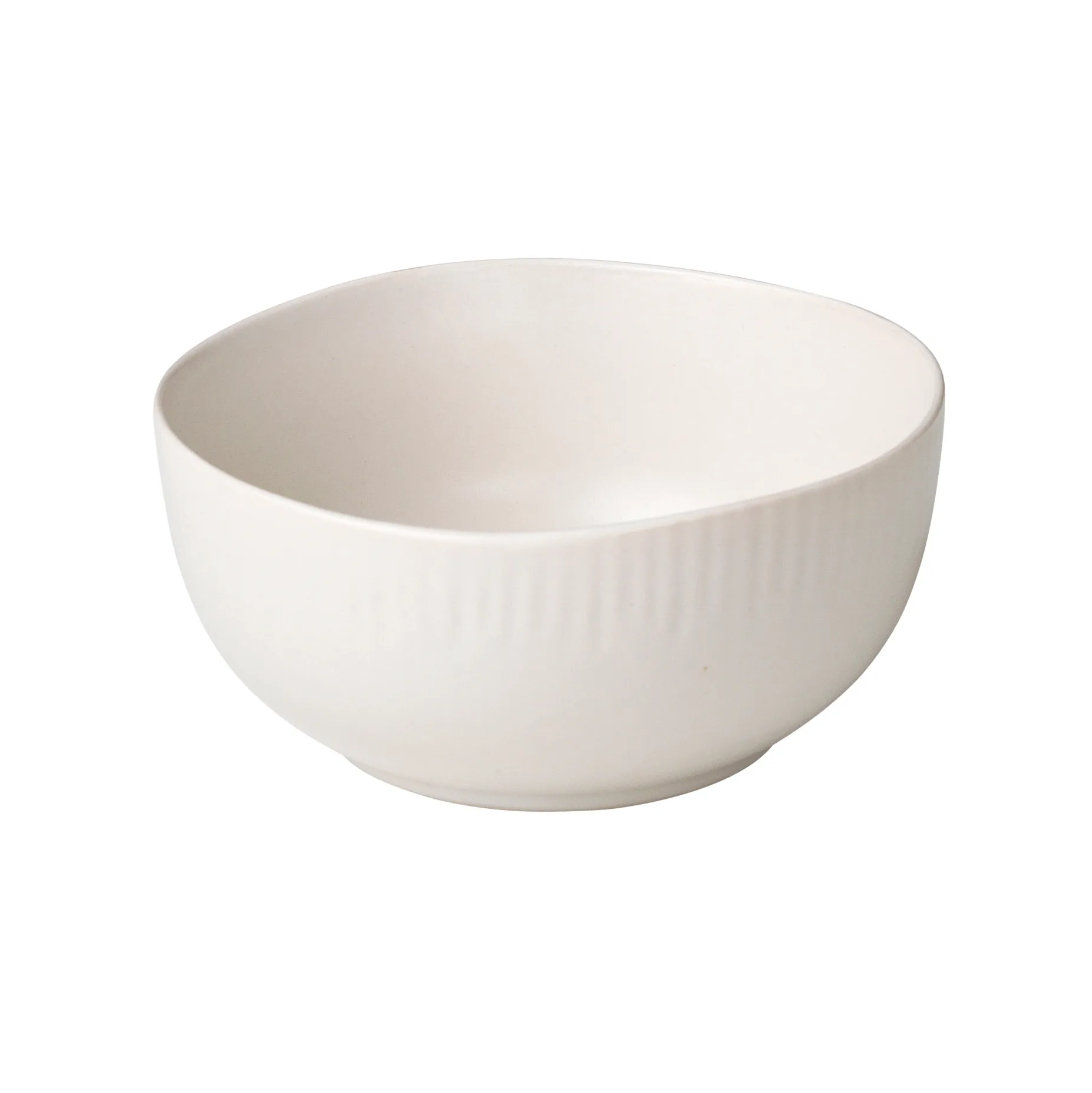 Sandvig high 碗  soft white, Ø12 cm Broste Copenhagen