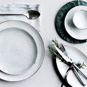 Sletten 餐具套装16件 - 哑光不锈钢 - Broste Copenhagen