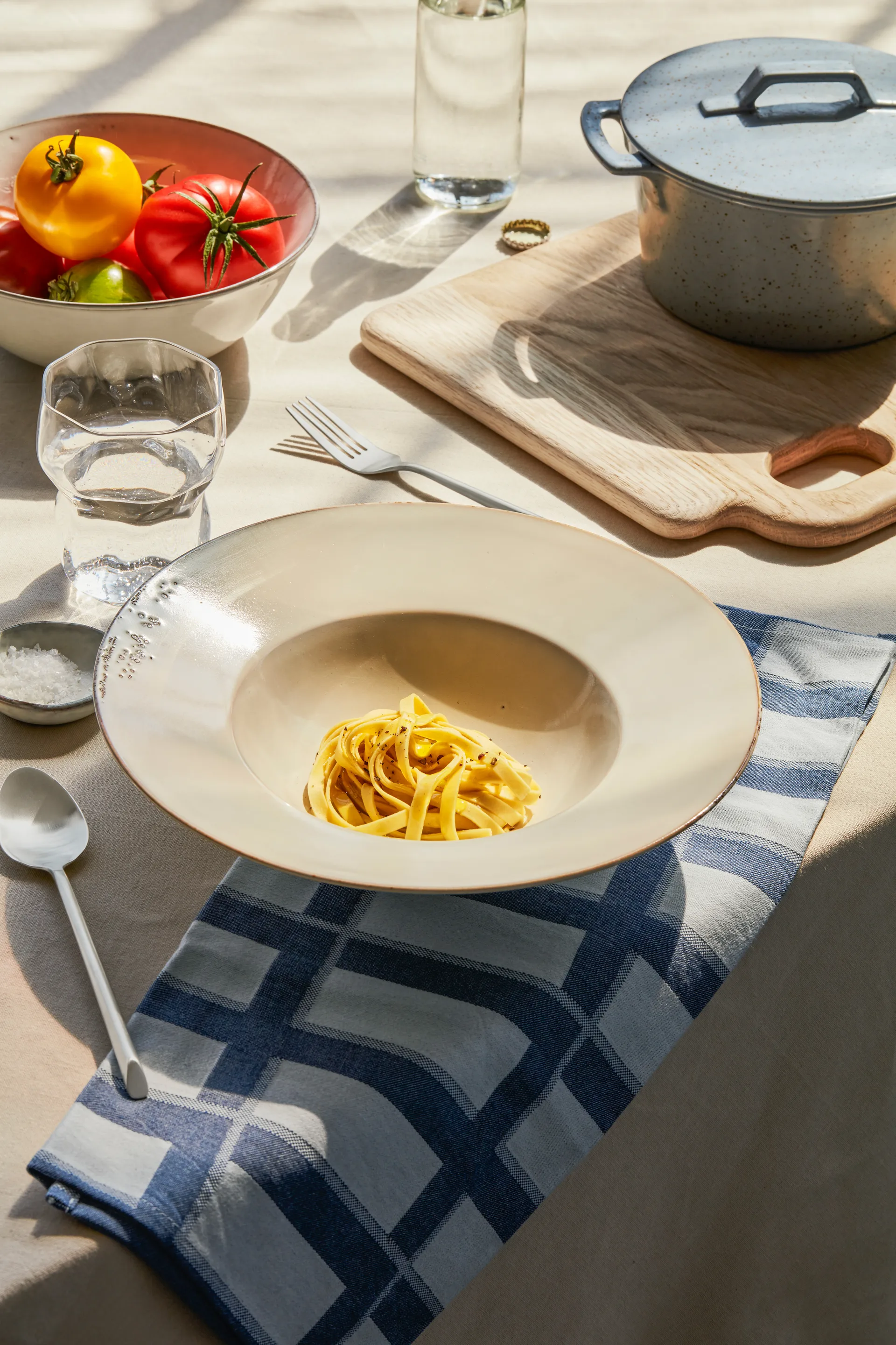 Sletten tablespoon, 全缎锻造 Broste Copenhagen
