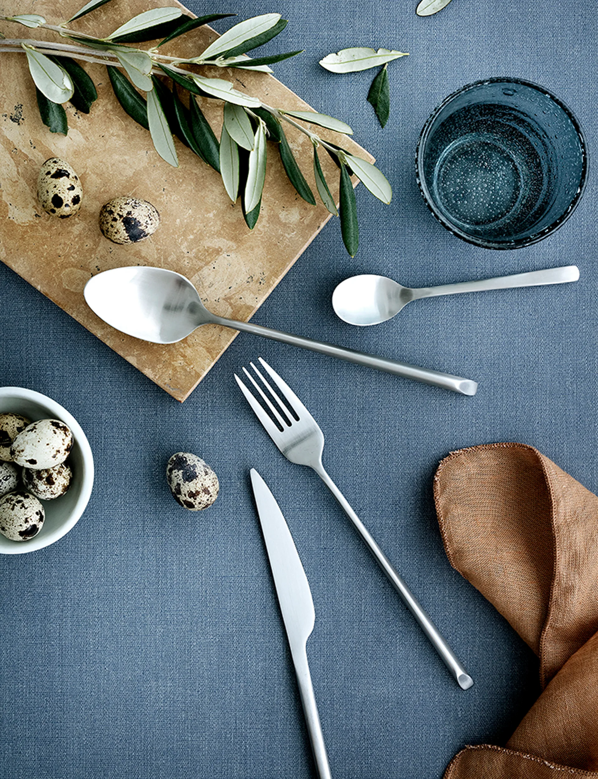 Sletten tablespoon, 全缎锻造 Broste Copenhagen