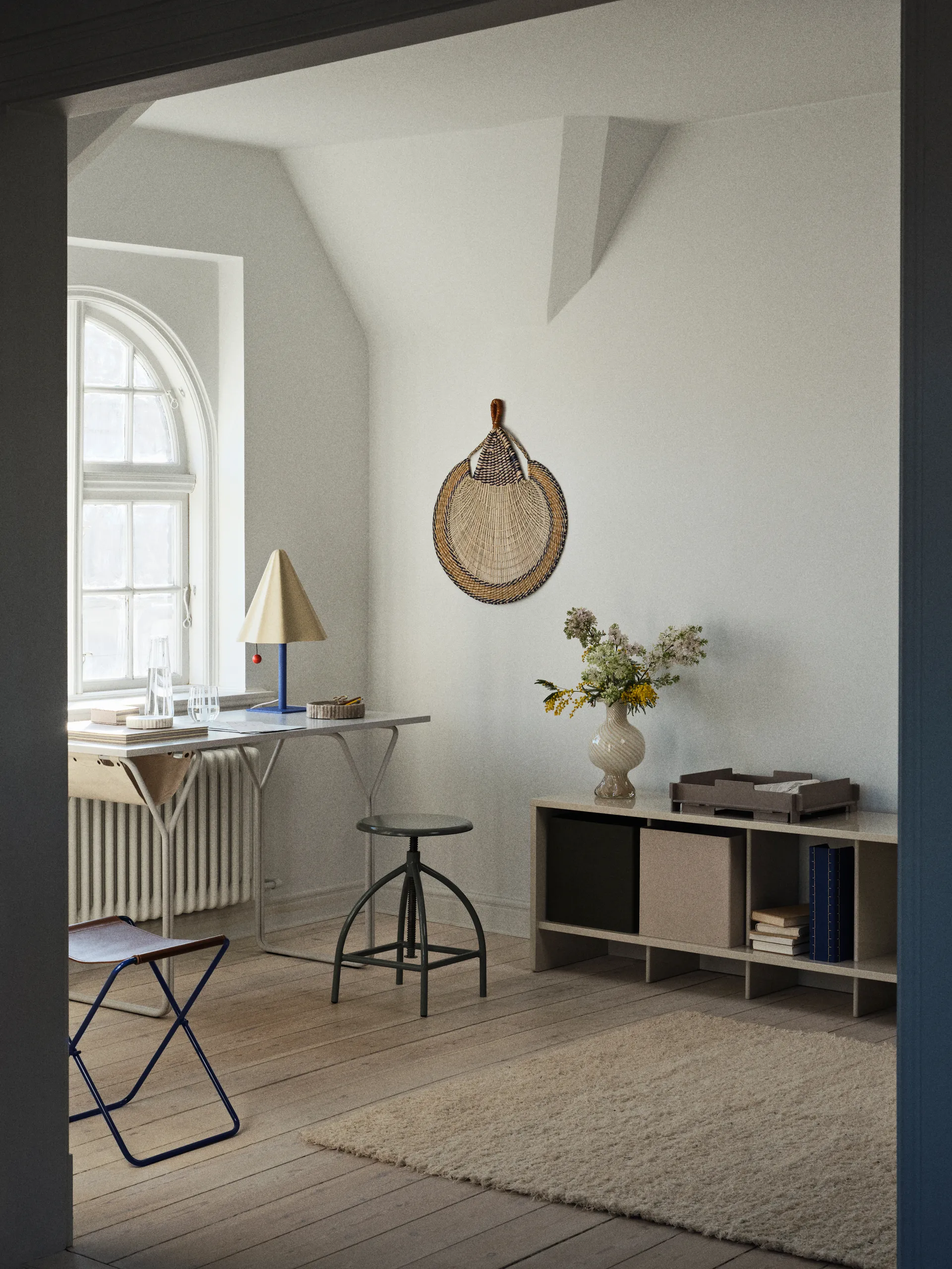 Smilla 地毯 140x200cm, 米白色 Broste Copenhagen
