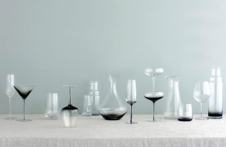Smoke 水瓶/玻璃水瓶 1.65 liter, 透明-灰色 Broste Copenhagen