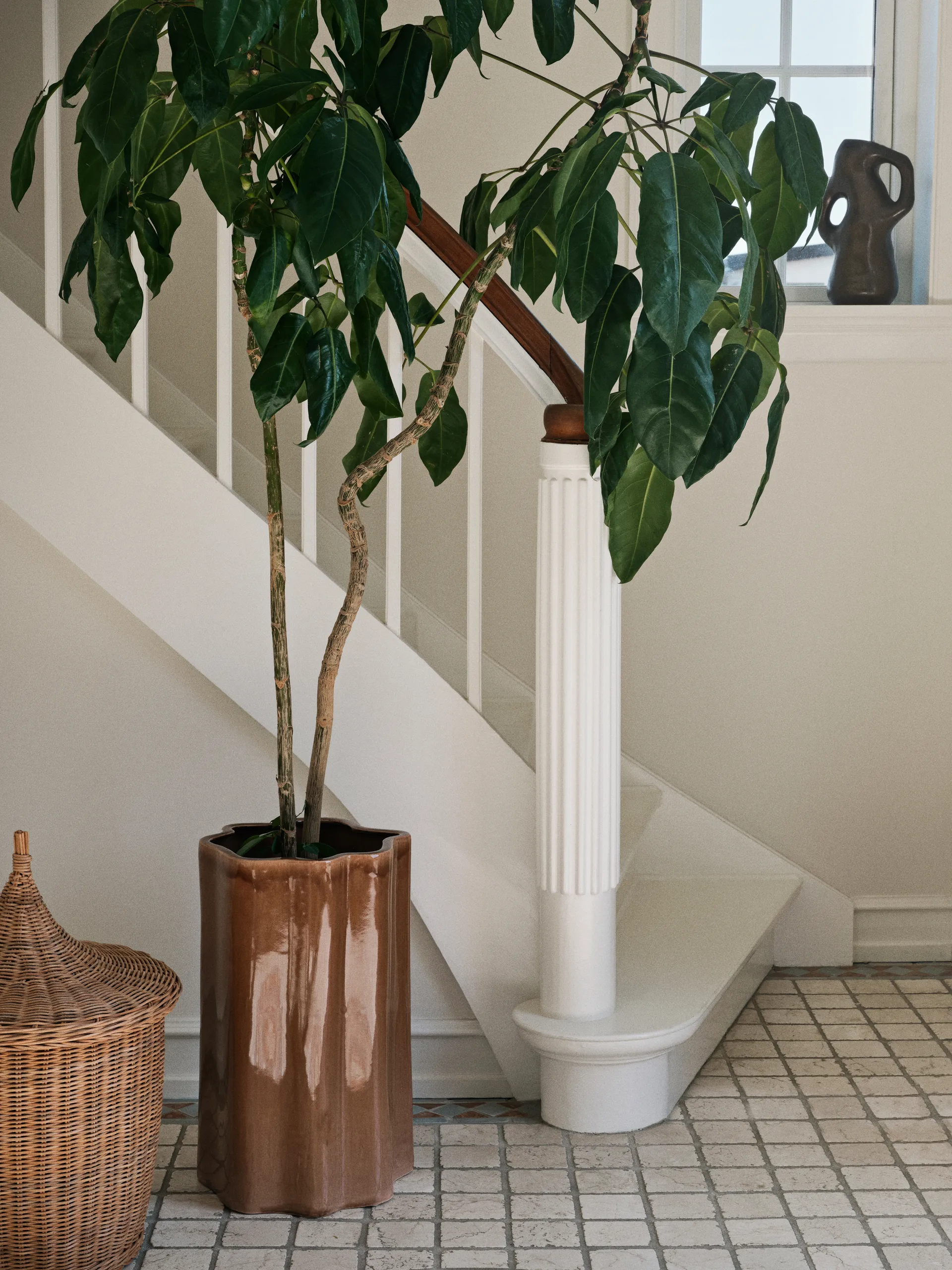 Sonja 花盆 H:55 cm, 褐色 Broste Copenhagen