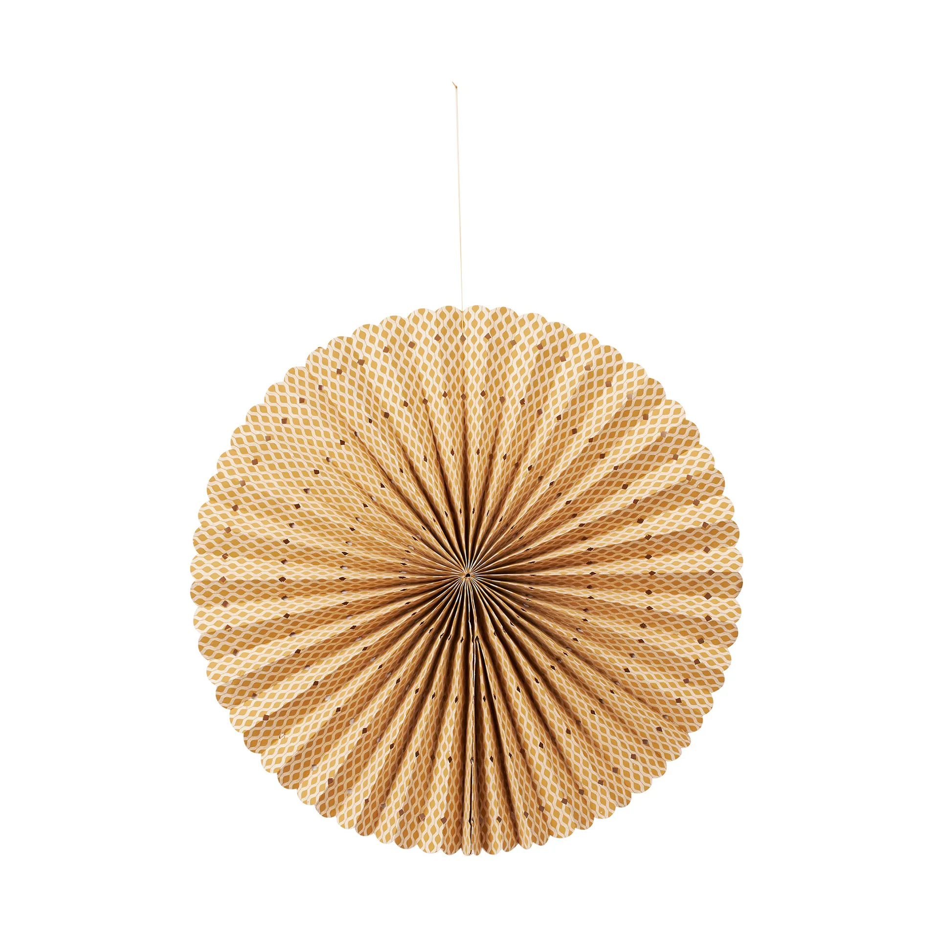 Stella rosette advent star M Ø43 cm, Harvest 金色-原色/自然色 Broste Copenhagen
