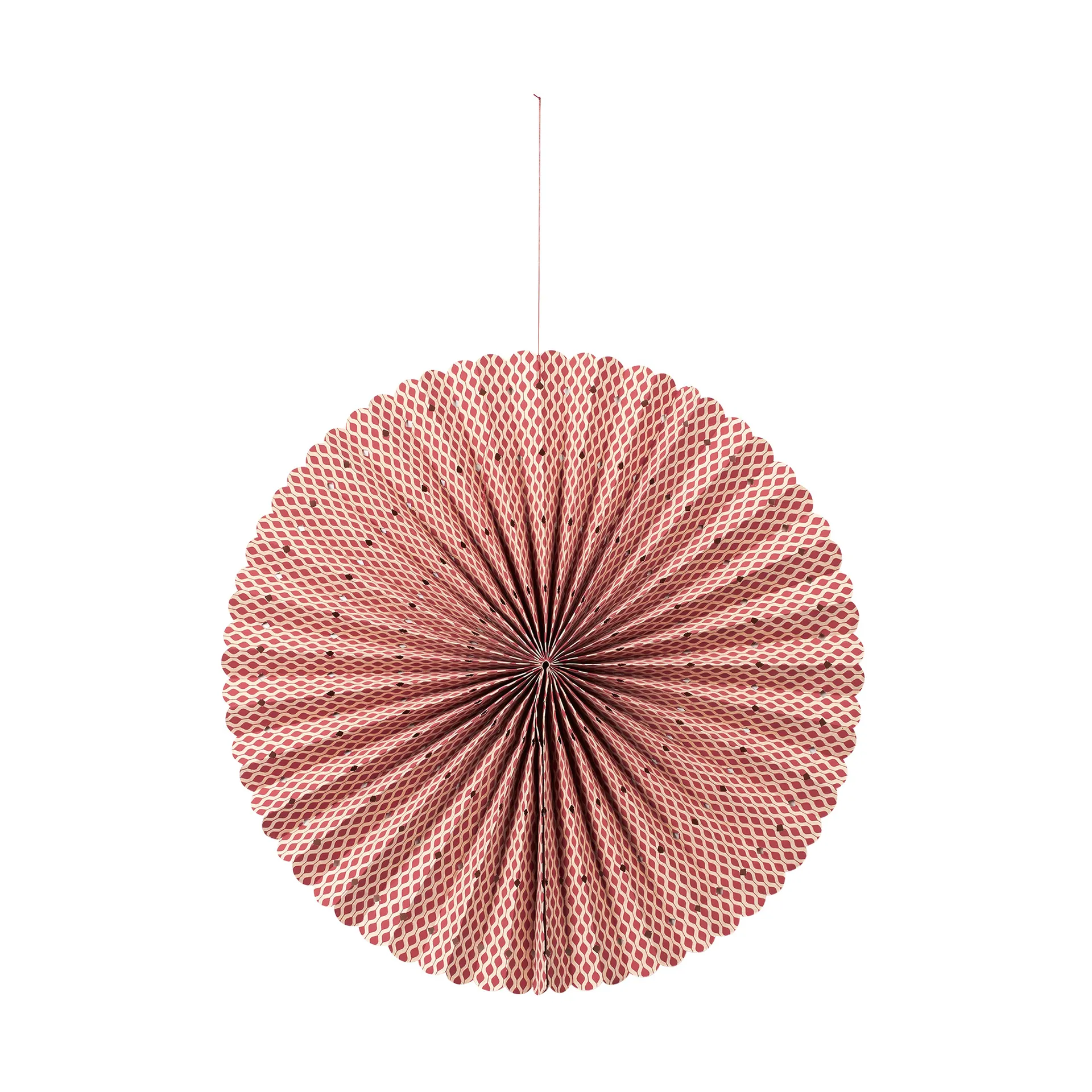 Stella rosette advent star M Ø43 cm, Pompeian 红色-原色/自然色 Broste Copenhagen