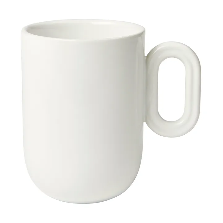 Stevns 带柄杯 400ml - 粉笔白 - Broste Copenhagen