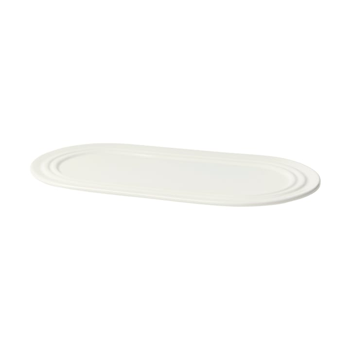 Stevns oval 盘子 27.5 cm, Chalk 白色 Broste Copenhagen