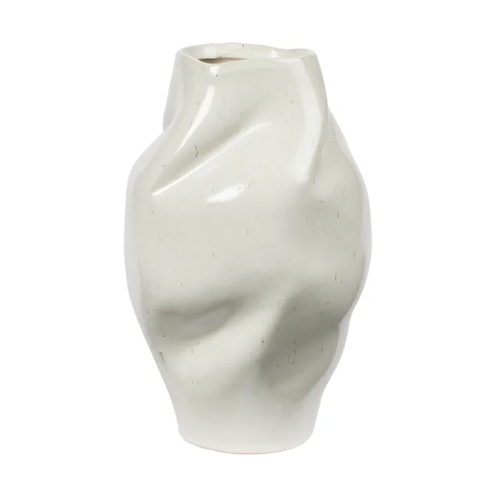 Susie 花瓶 - 雨天灰_22cm - Broste Copenhagen