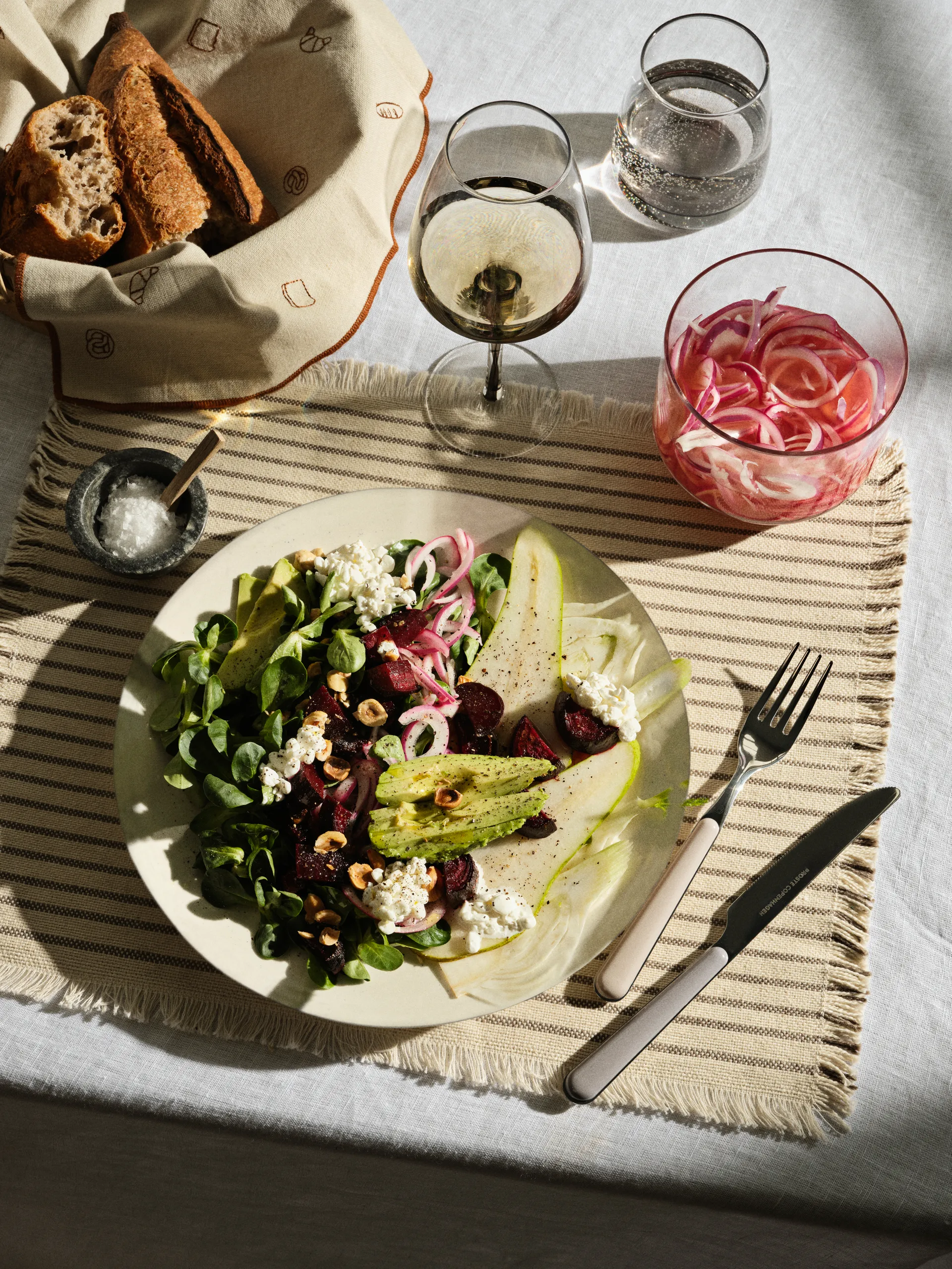 Sylvia 碗 Ø21x12 cm, 透明 Broste Copenhagen