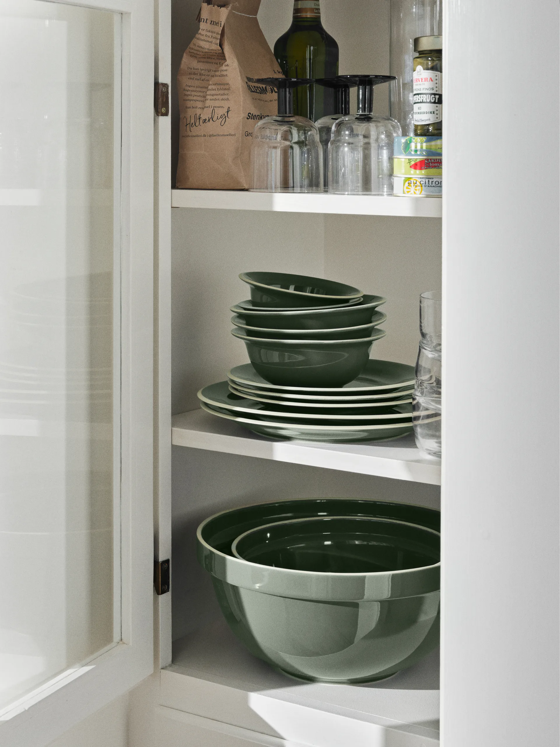 Taverna 碗 Ø13.5 cm, 绿色 Broste Copenhagen