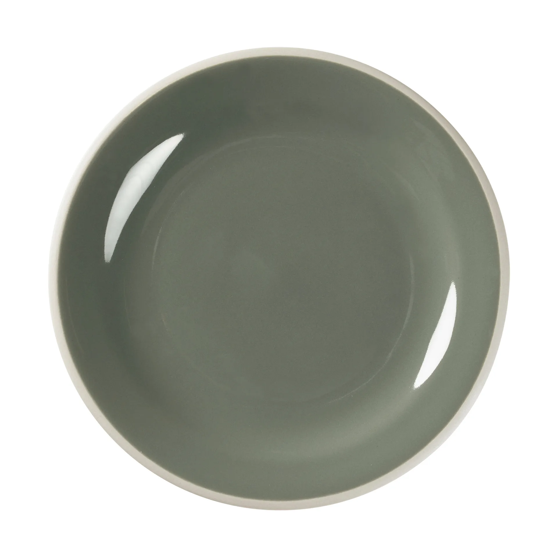 Taverna 午餐盘 Ø22cm, 绿色 Broste Copenhagen