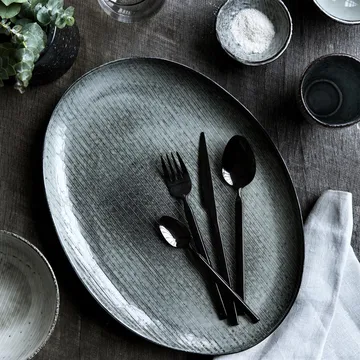 Tvis餐具套装 16件套 - 黑色 - Broste Copenhagen
