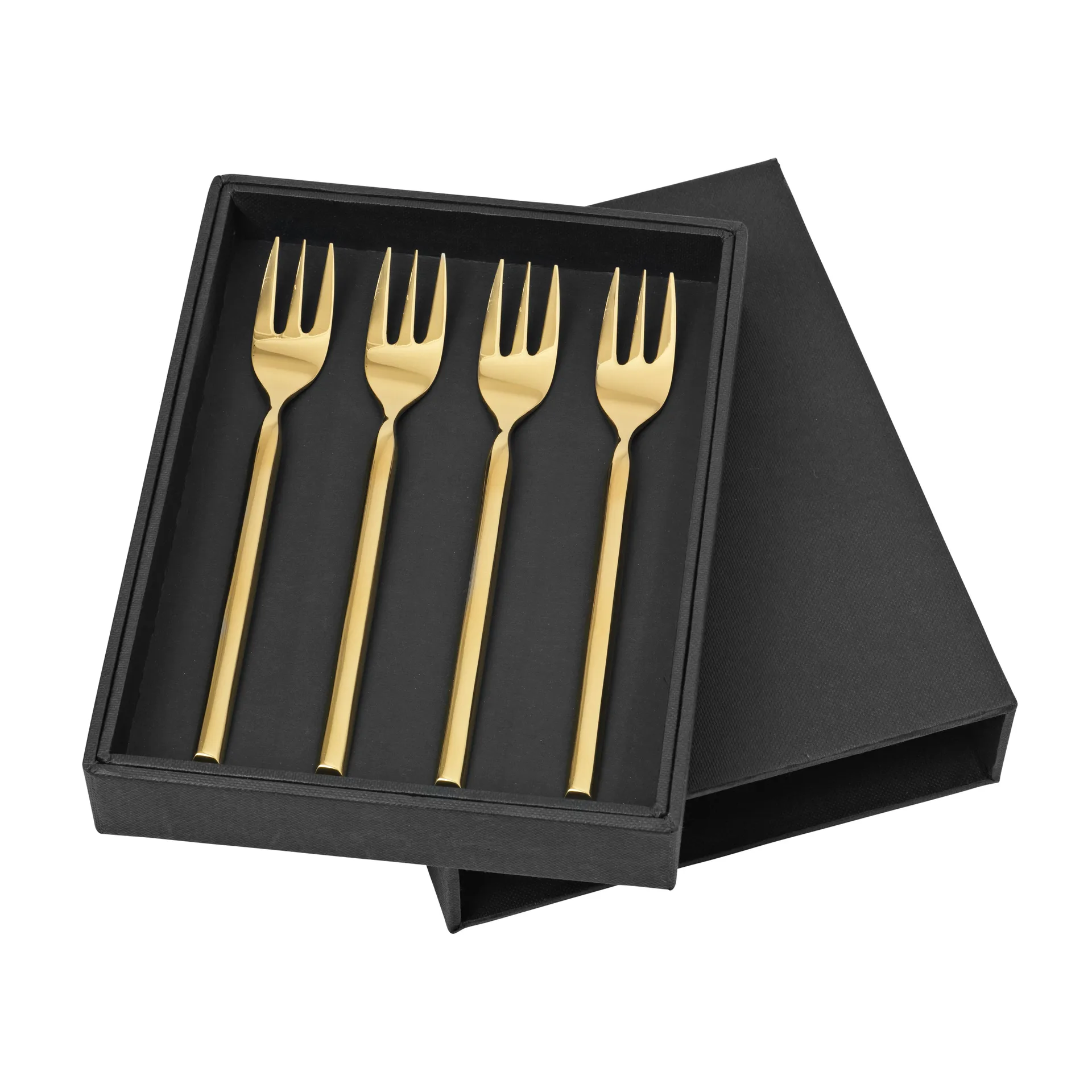 Tvis餐叉 4件套, gold Broste Copenhagen