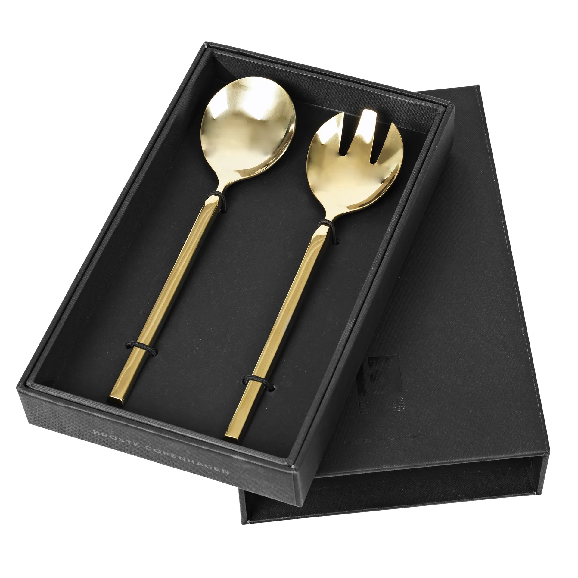 Tvis salad servers 两件套装, gold Broste Copenhagen