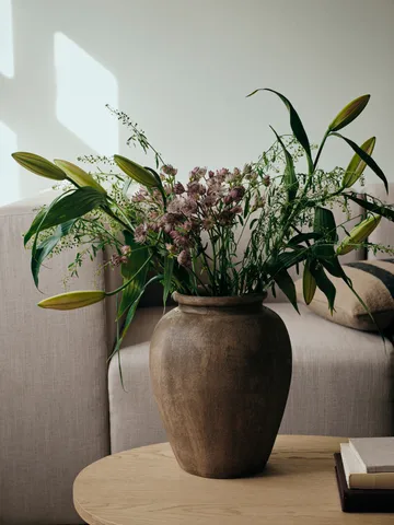 Uma 花瓶 - 乡村浅棕色_30cm - Broste Copenhagen