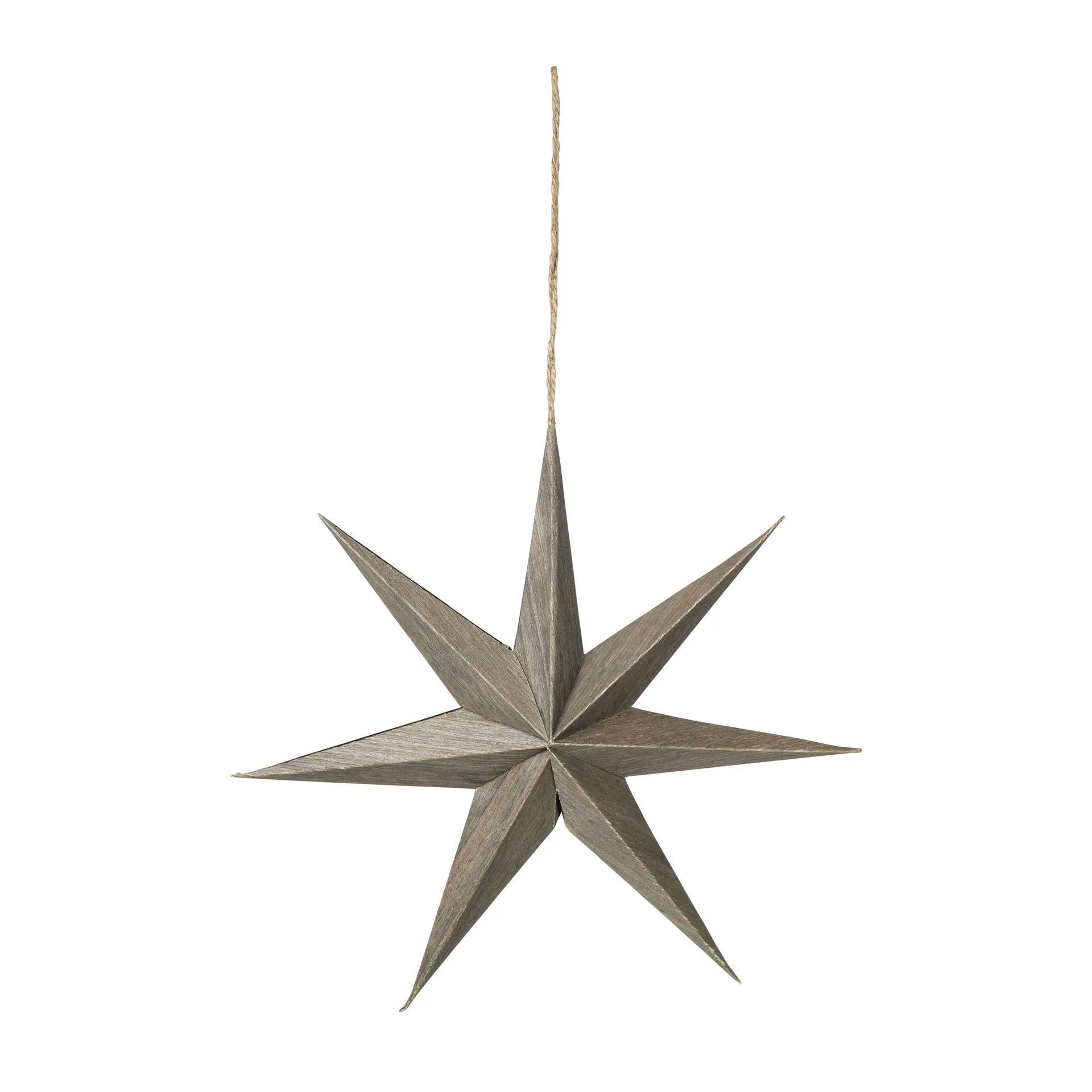 Venice wooden star Ø20 cm, Fungi Broste Copenhagen