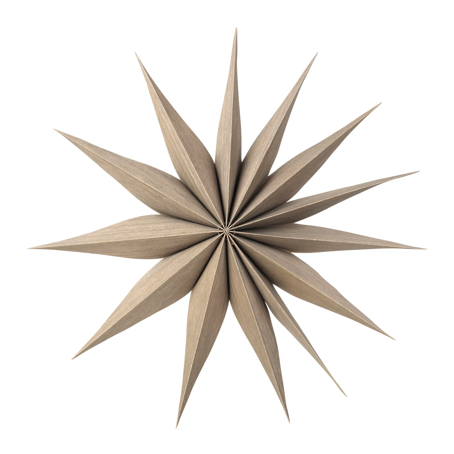 Venok Christmas star 40 cm, warm 灰色 Broste Copenhagen